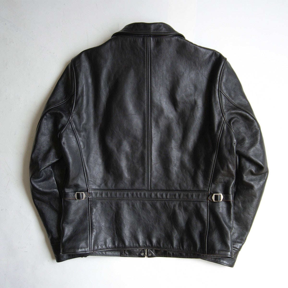 JOE MCCOY '30s Nelson Sport Horsehide Jacket Black Size 44