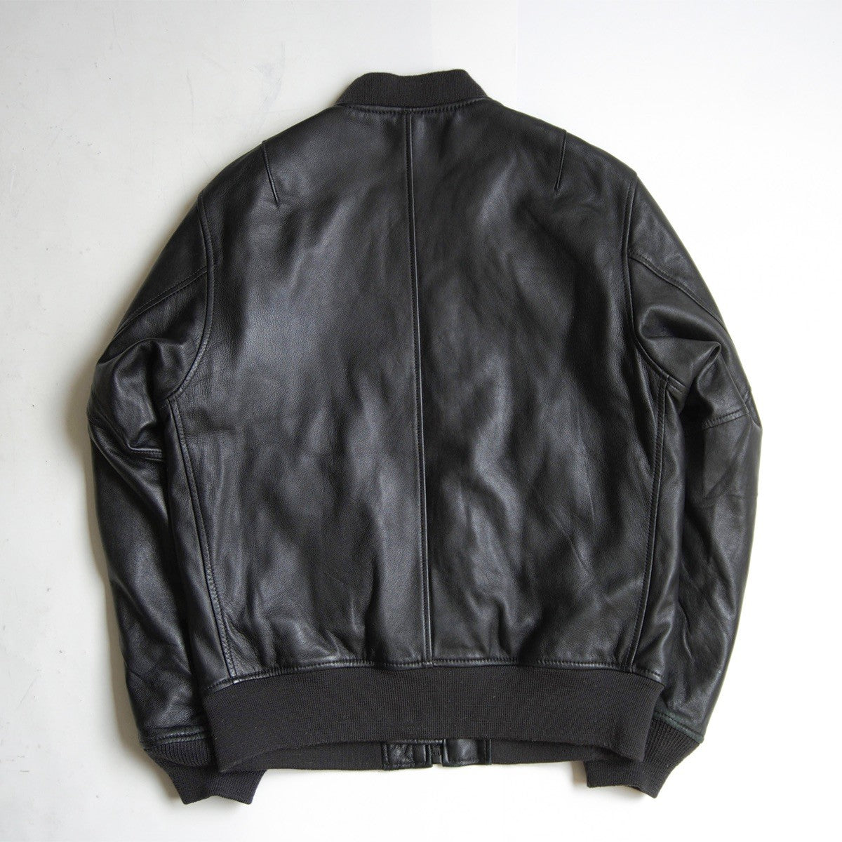 SCHOTT Sheepskin Leather MA-1 Bomber Jacket Size M
