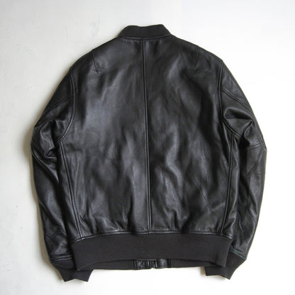 SCHOTT Sheepskin Leather MA-1 Bomber Jacket Size M