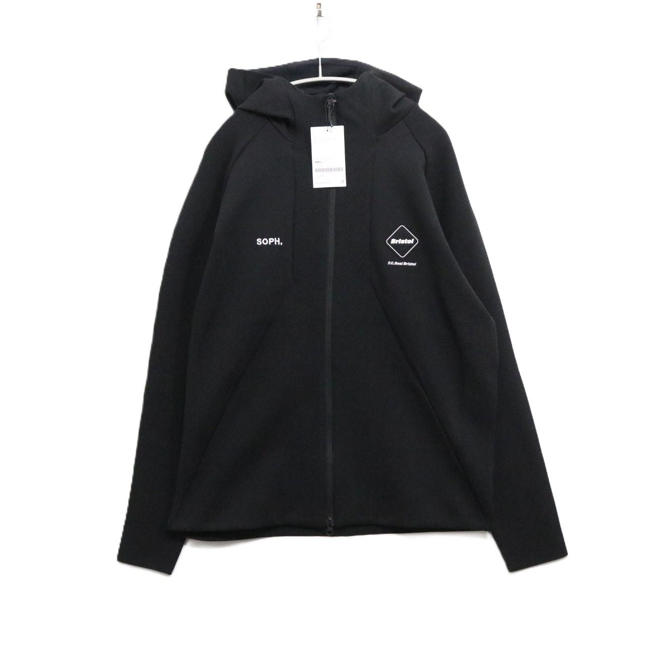 F.C.R.B. 26SS Tech Knit Zip Hoodie Black Size L