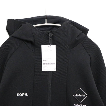 F.C.R.B. 26SS Tech Knit Zip Hoodie Black Size L
