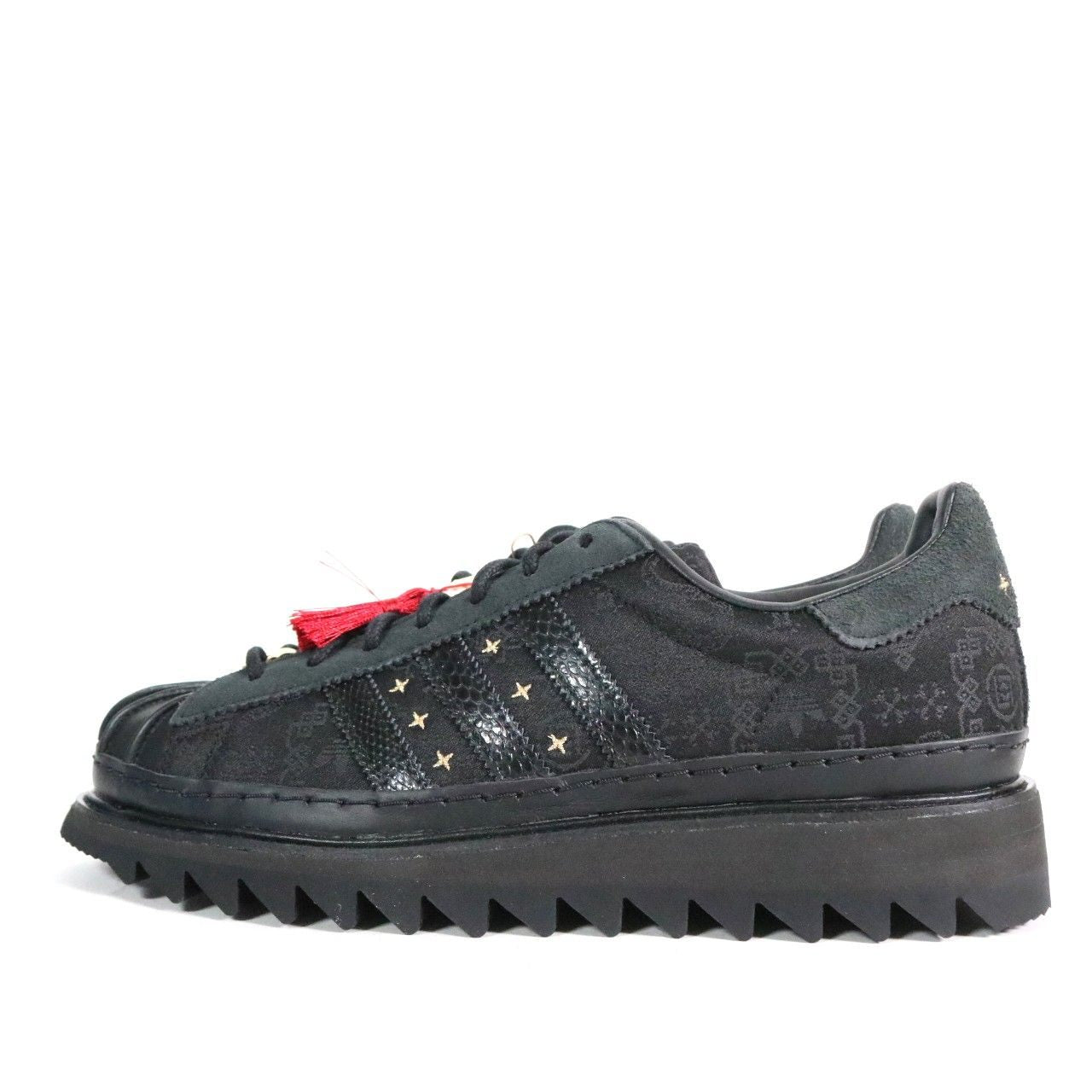 adidas Superstar x CLOT Lunar New Sneakers Black Size 27.0cm