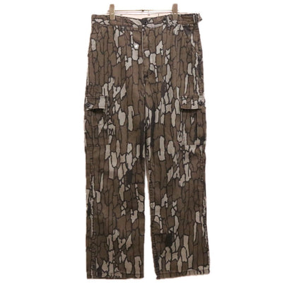 WINCHESTER 90s TREBARK Camo Cargo Pants Green