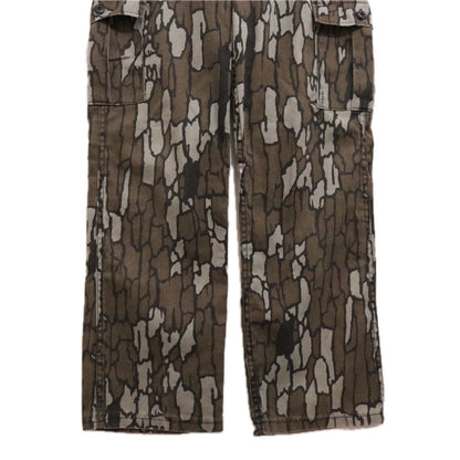 WINCHESTER 90s TREBARK Camo Cargo Pants Green