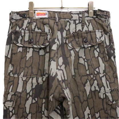 WINCHESTER 90s TREBARK Camo Cargo Pants Green
