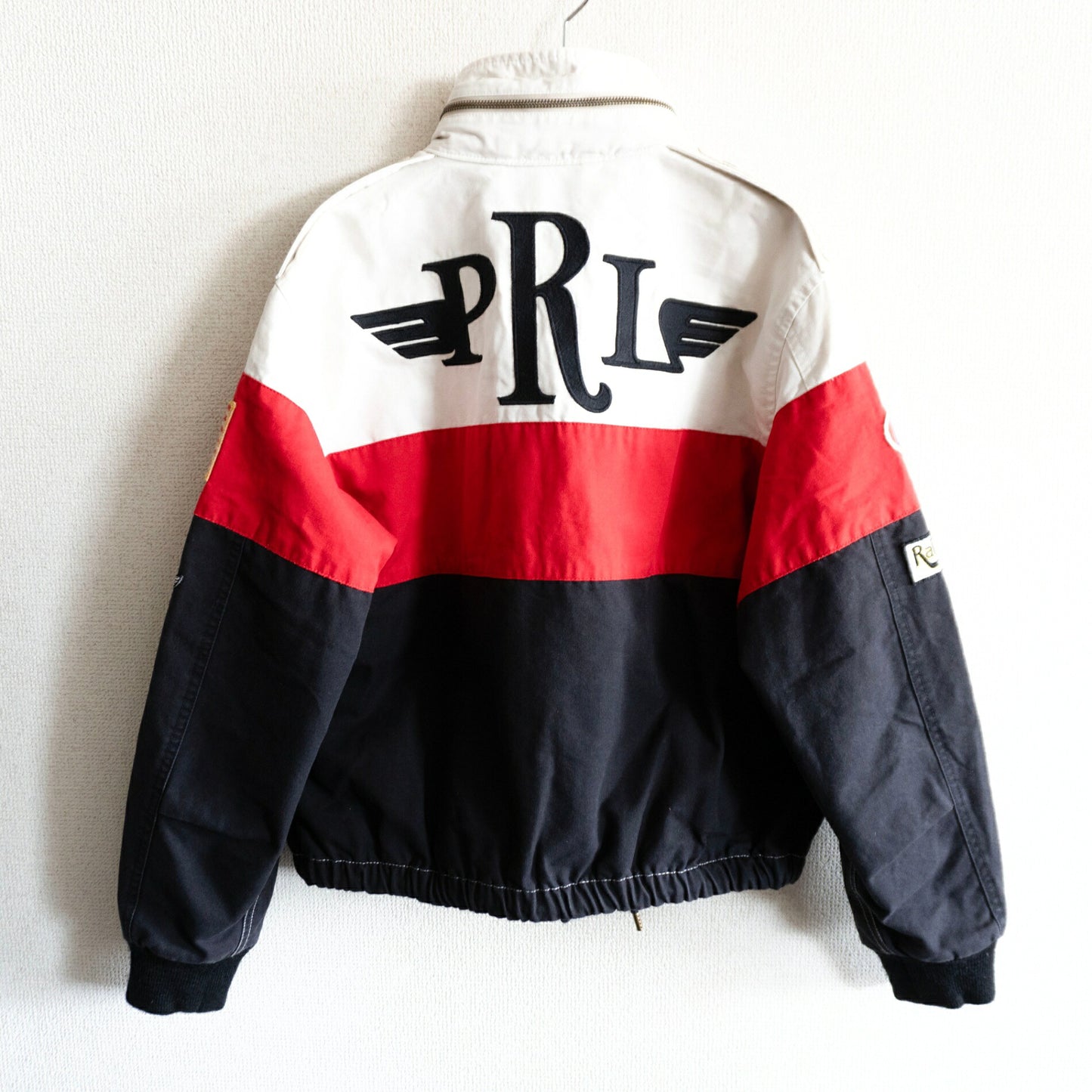 POLO RALPH LAUREN Racing Leather Jacket Size S