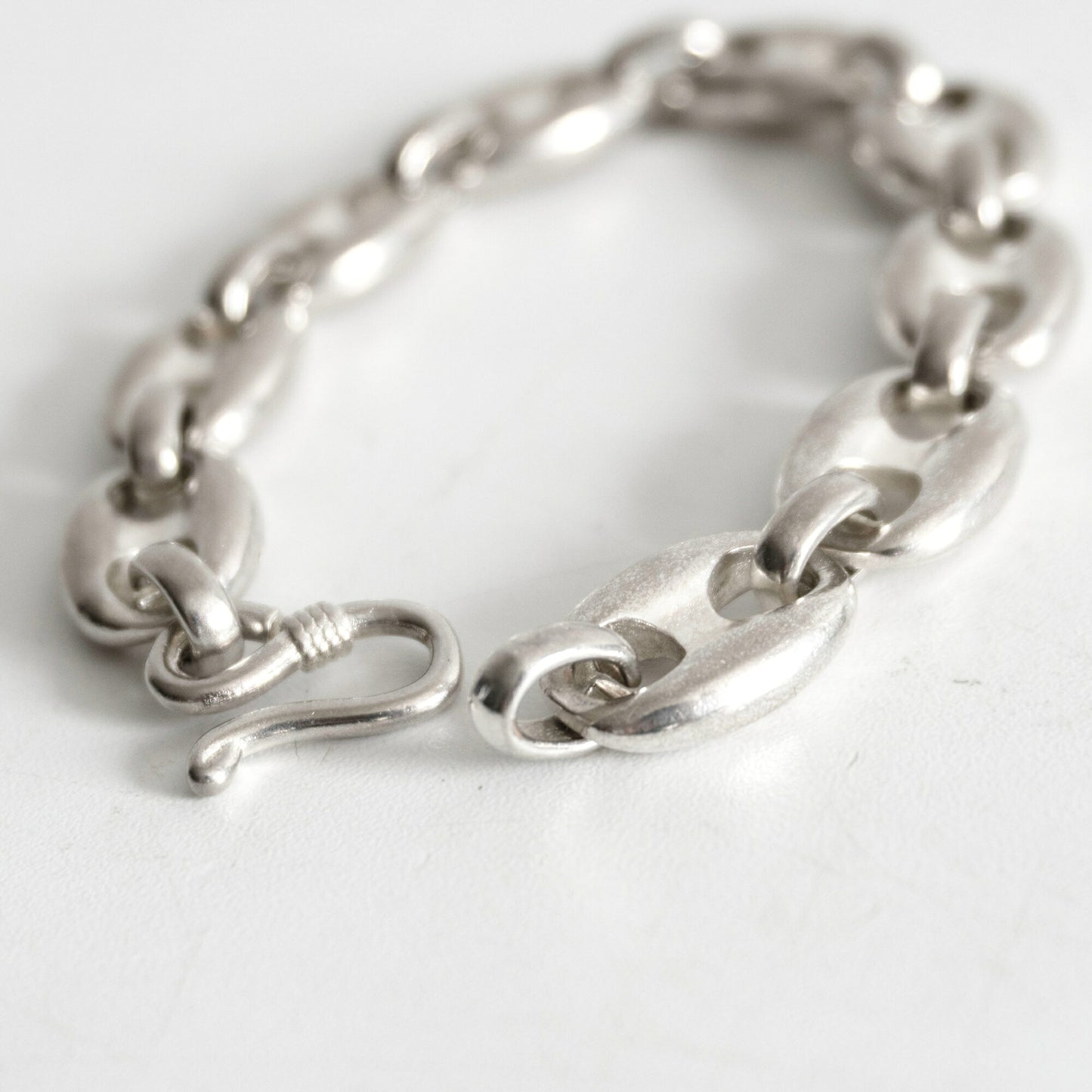 Unbranded Silver 925 Anchor Chain ONE SIZE Size ONE SIZE