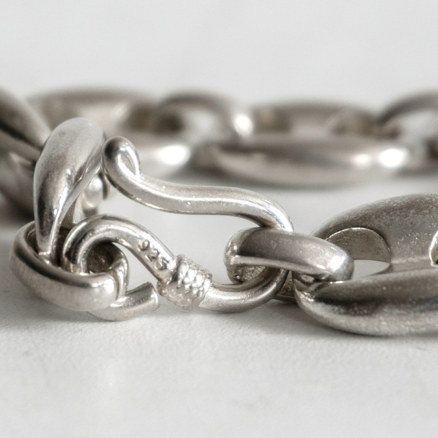 Unbranded Silver 925 Anchor Chain ONE SIZE Size ONE SIZE