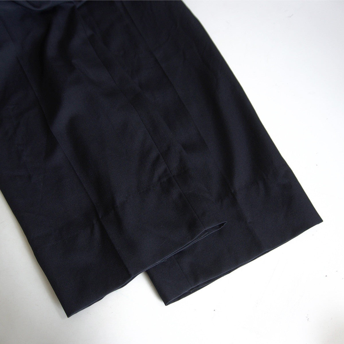 COMME des GARCONS HOMME 90s Navy 2-Pleat Slacks Size L