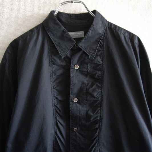 COMME des GARCONS HOMME 90s Relaxed Shirt Black Size L