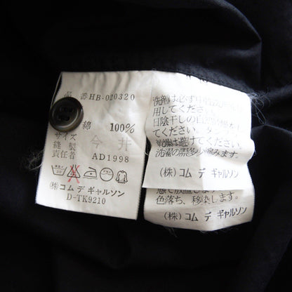 COMME des GARCONS HOMME 90s Relaxed Shirt Black Size L