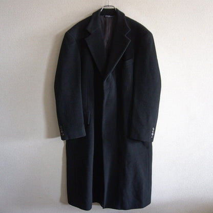 POLO RALPH LAUREN 90s Wool Chester Coat Dark Gray Size L