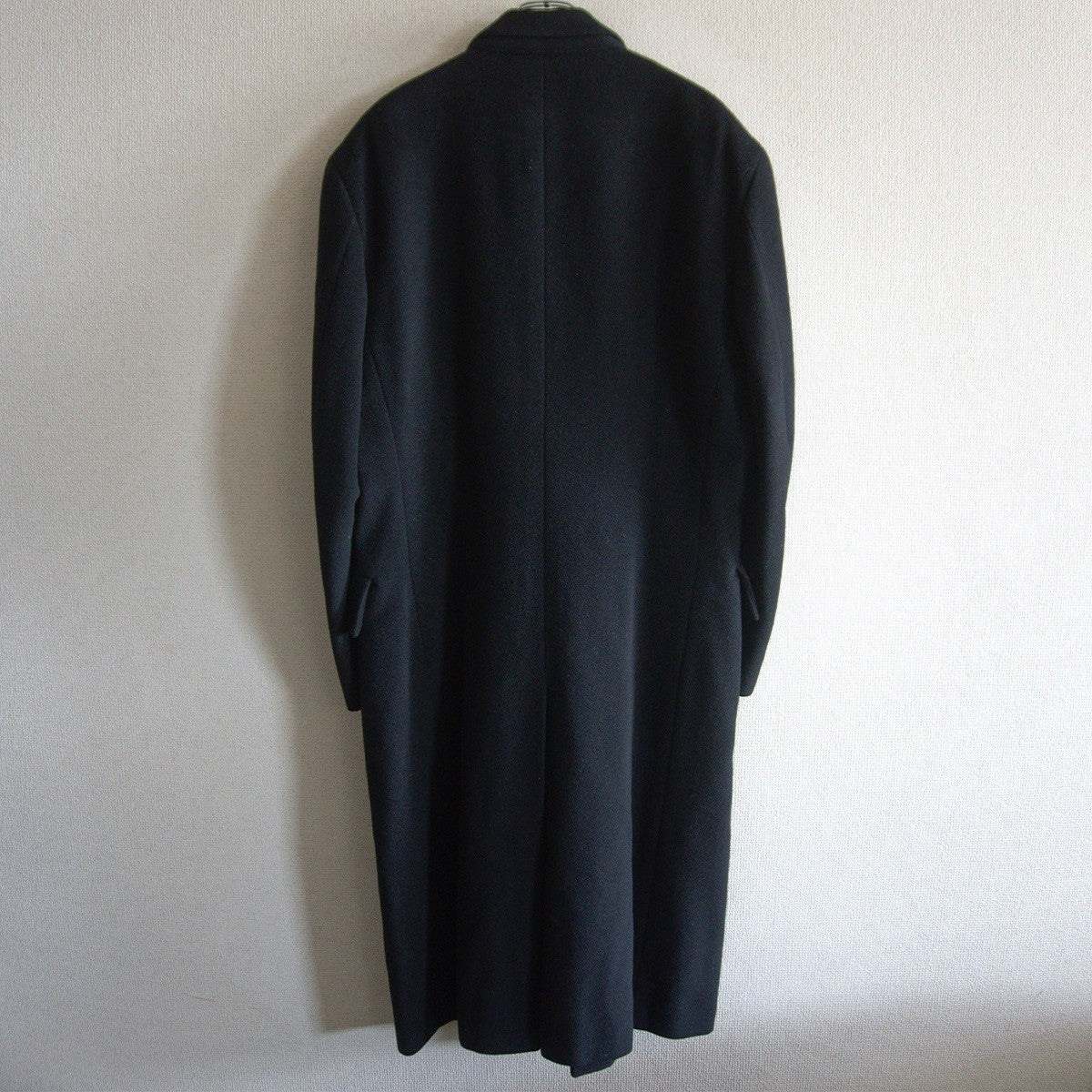POLO RALPH LAUREN 90s Wool Chester Coat Dark Gray Size L