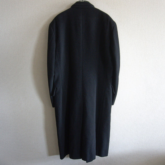 POLO RALPH LAUREN 90s Wool Chester Coat Dark Gray Size L