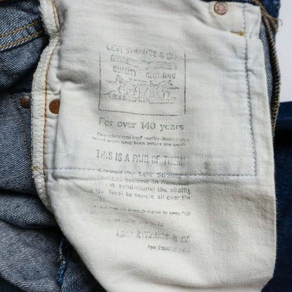 LEVI'S 702XX Big E Japanese Made Denim Jeans Size 36×36