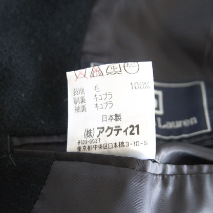 POLO RALPH LAUREN 90s Wool Chester Coat Dark Gray Size L