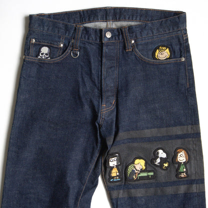 mastermind JAPAN 10AW Peanuts x Theater8 Denim Jeans Size S