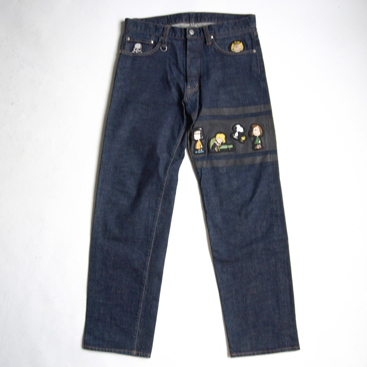 mastermind JAPAN 10AW Peanuts x Theater8 Denim Jeans Size S