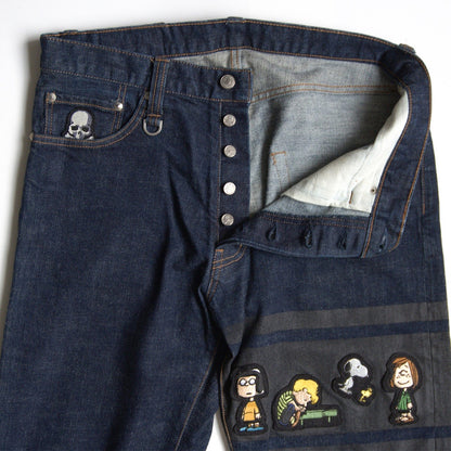 mastermind JAPAN 10AW Peanuts x Theater8 Denim Jeans Size S