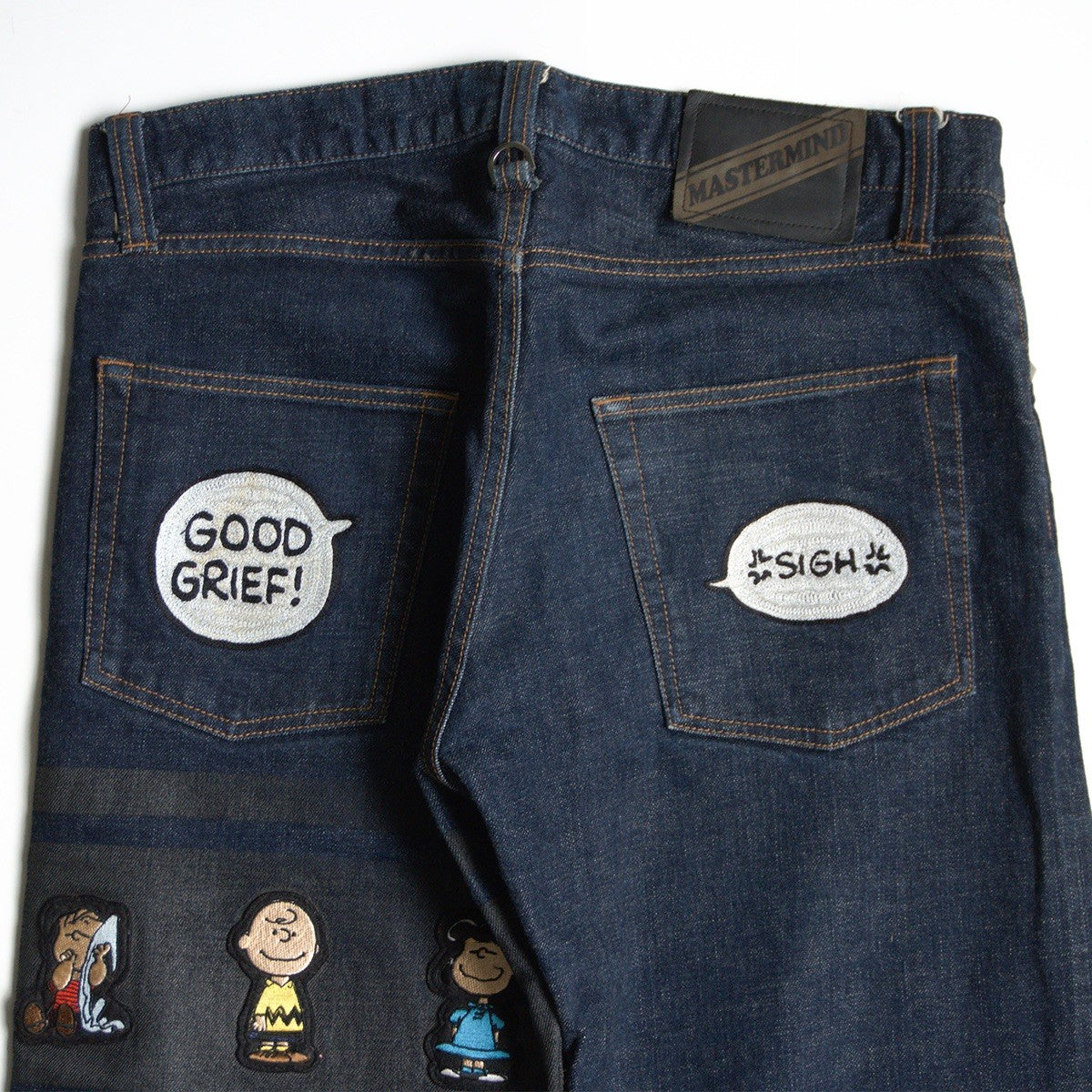 mastermind JAPAN 10AW Peanuts x Theater8 Denim Jeans Size S