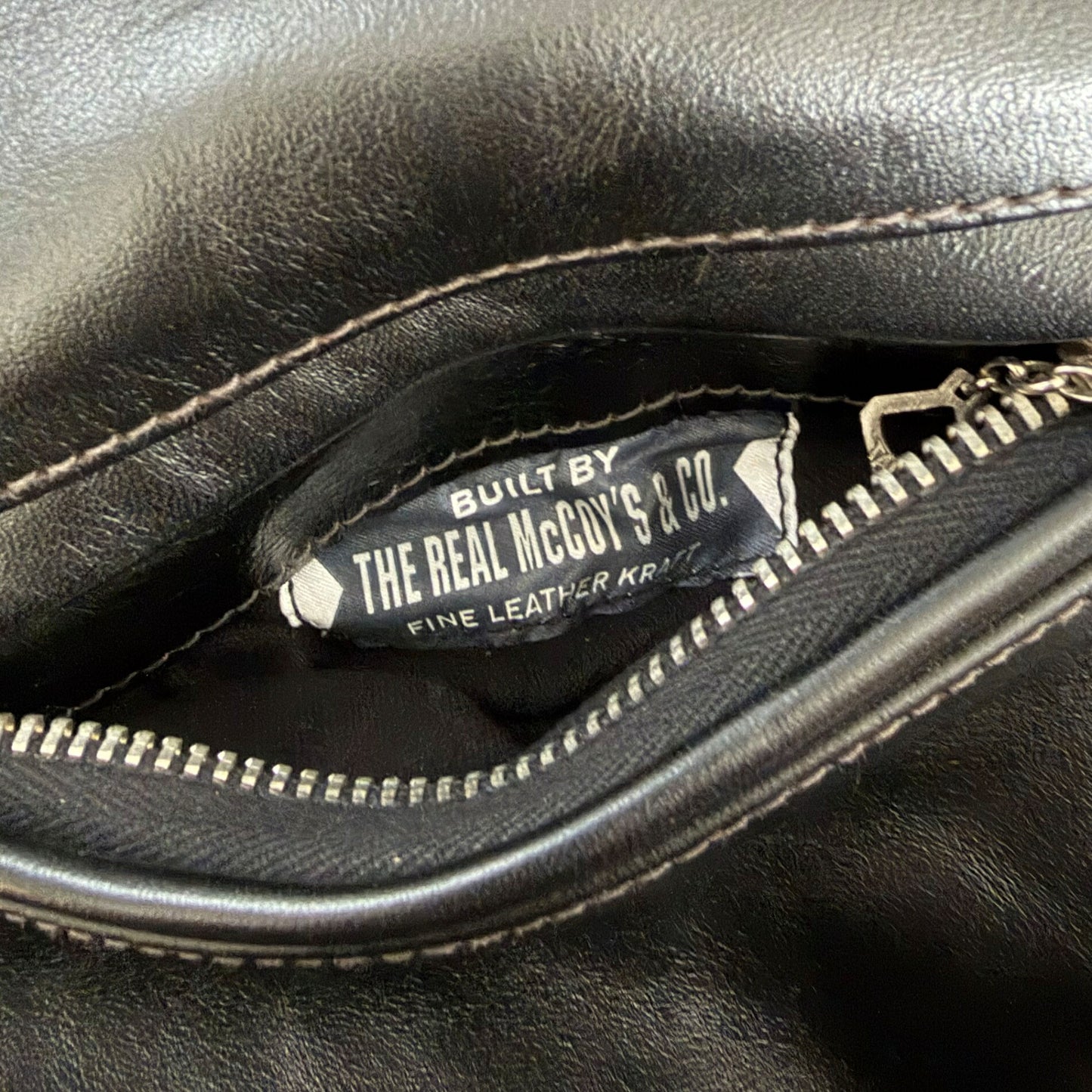 THE REAL McCOY'S BUCO J-100 Horsehide Rider Jacket Size 44