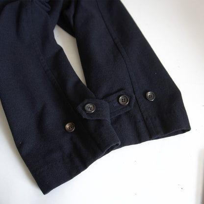 COMME des GARCONS HOMME 90s Wool Balmacaan Coat Black Size M