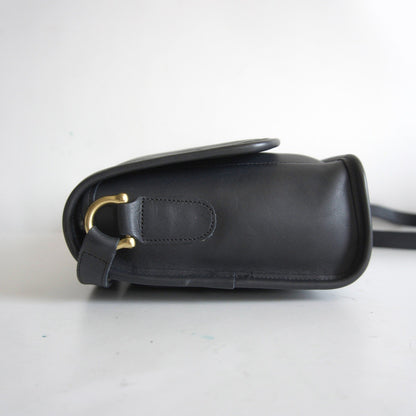 OLD COACH Flap Glove Leather Shoulder Bag Size ONE SIZE