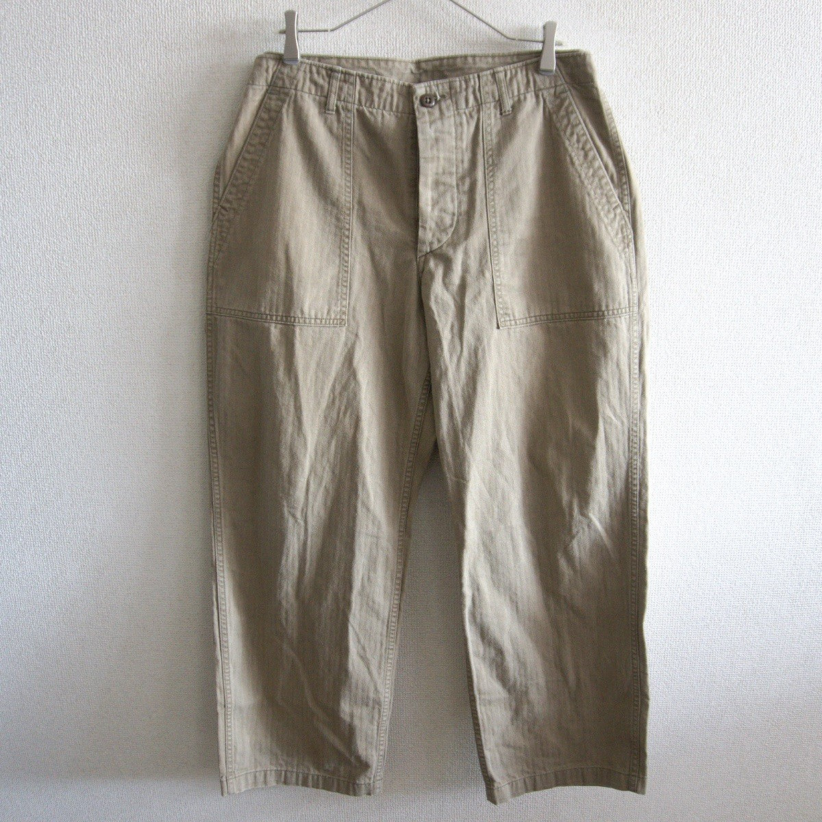 WAREHOUSE Lot 1086 Herringbone Baker Pants Size 36