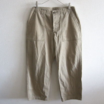 WAREHOUSE Lot 1086 Herringbone Baker Pants Size 36