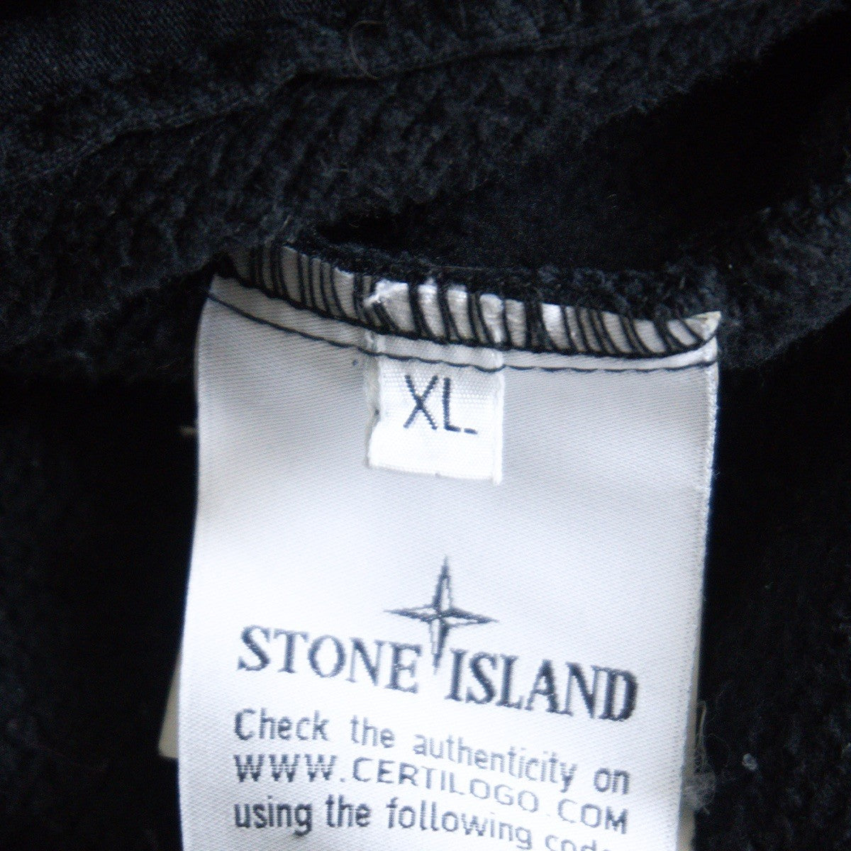STONE ISLAND SHADOW PROJECT 18AW Black Sweatshirt Size XL