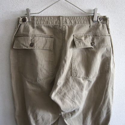 WAREHOUSE Lot 1086 Herringbone Baker Pants Size 36