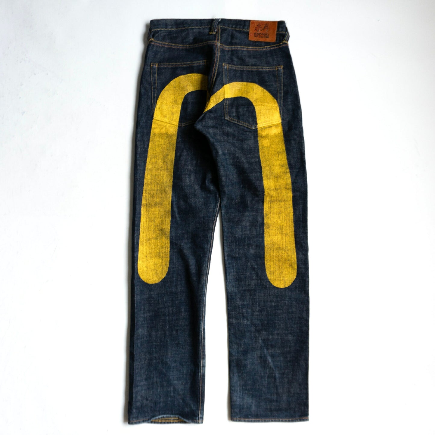 EVISU Lot 2001 Seagull Print Denim Size 32x35 Size 32×35