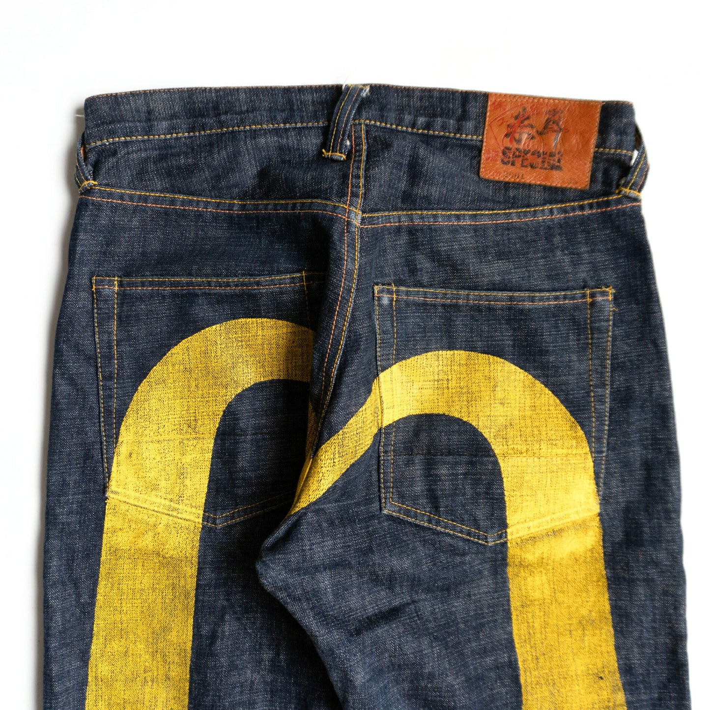 EVISU Lot 2001 Seagull Print Denim Size 32x35 Size 32×35