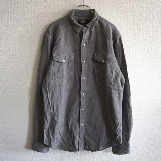 RRL Concho Button Western Shirt Size M