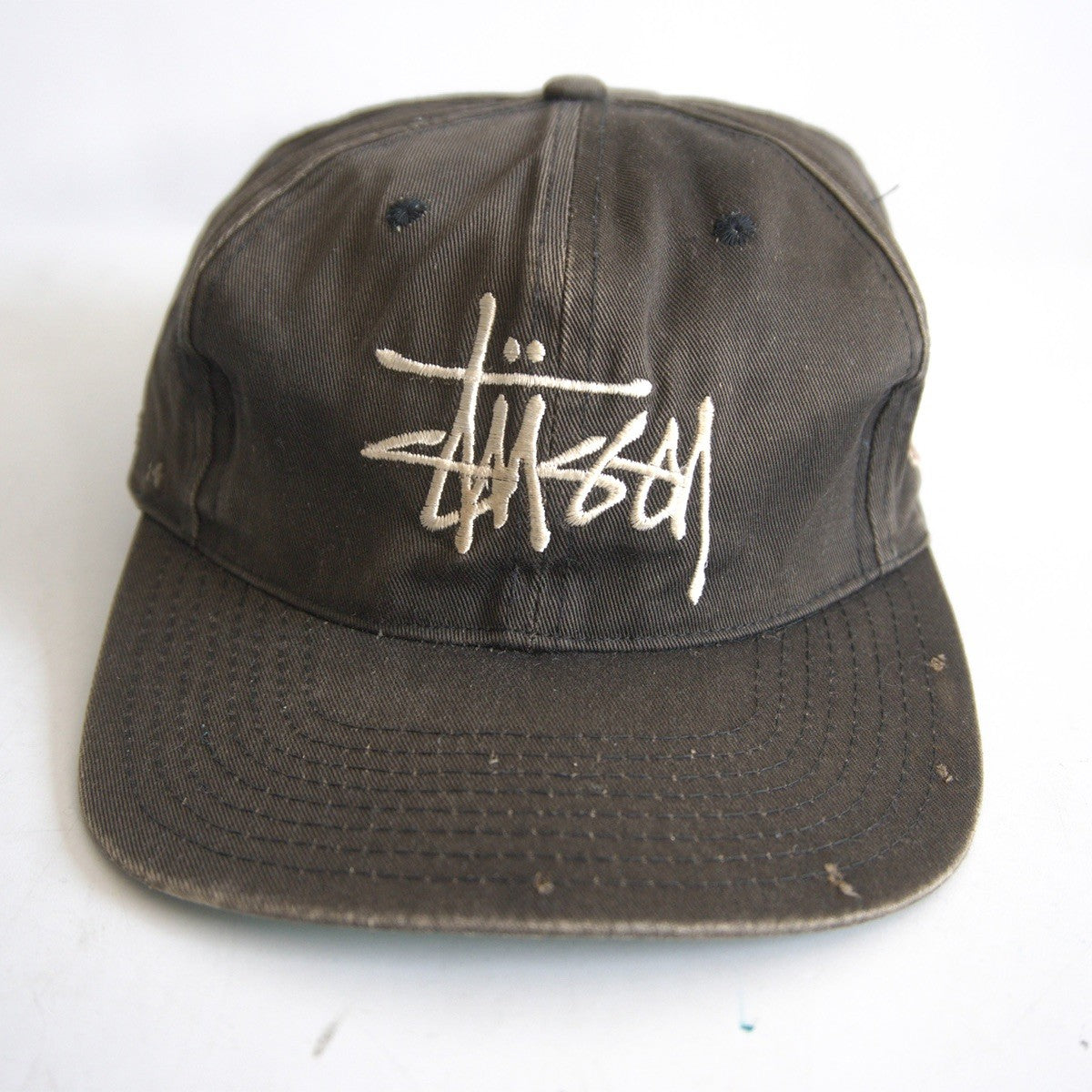 OLD STUSSY 90s USA Made White Tag Baseball Cap Size ONE SIZE
