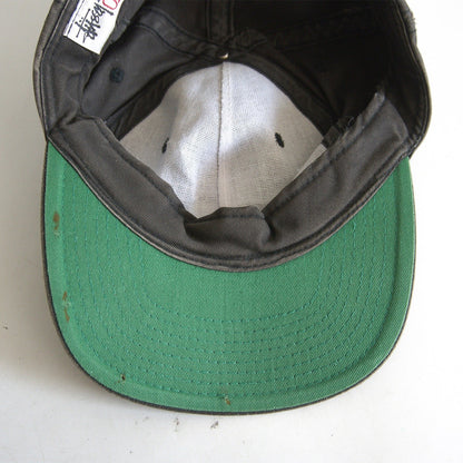 OLD STUSSY 90s USA Made White Tag Baseball Cap Size ONE SIZE