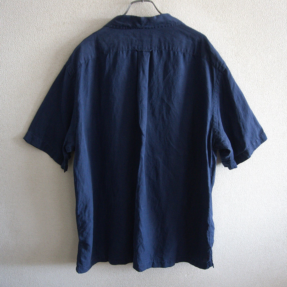 POLO RALPH LAUREN Caldwell Linen Open Shirt Navy Size L
