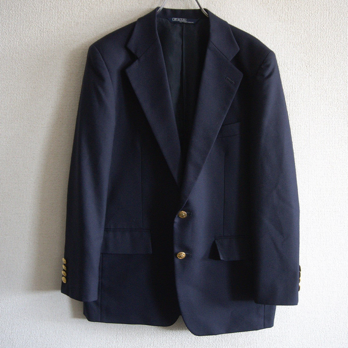 POLO RALPH LAUREN Navy Ivy League Tailored Blazer Size 160