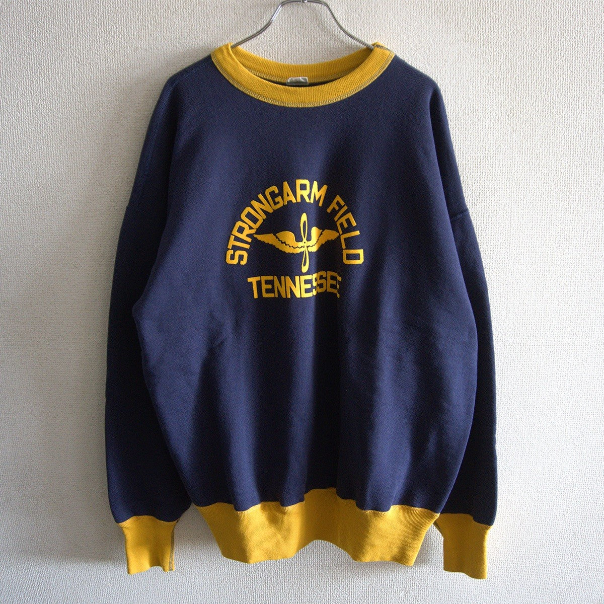 WAREHOUSE John Gluckow Flock Print Sweatshirt Size XXL