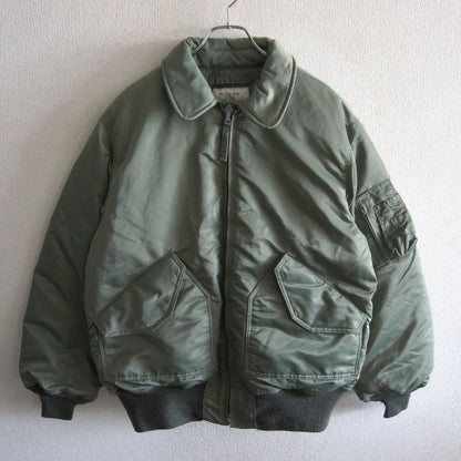 BUZZ RICKSON William Gibson CWU-45/P Down Sage Green Jacket Size L