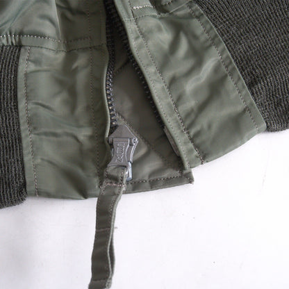 BUZZ RICKSON William Gibson CWU-45/P Down Sage Green Jacket Size L