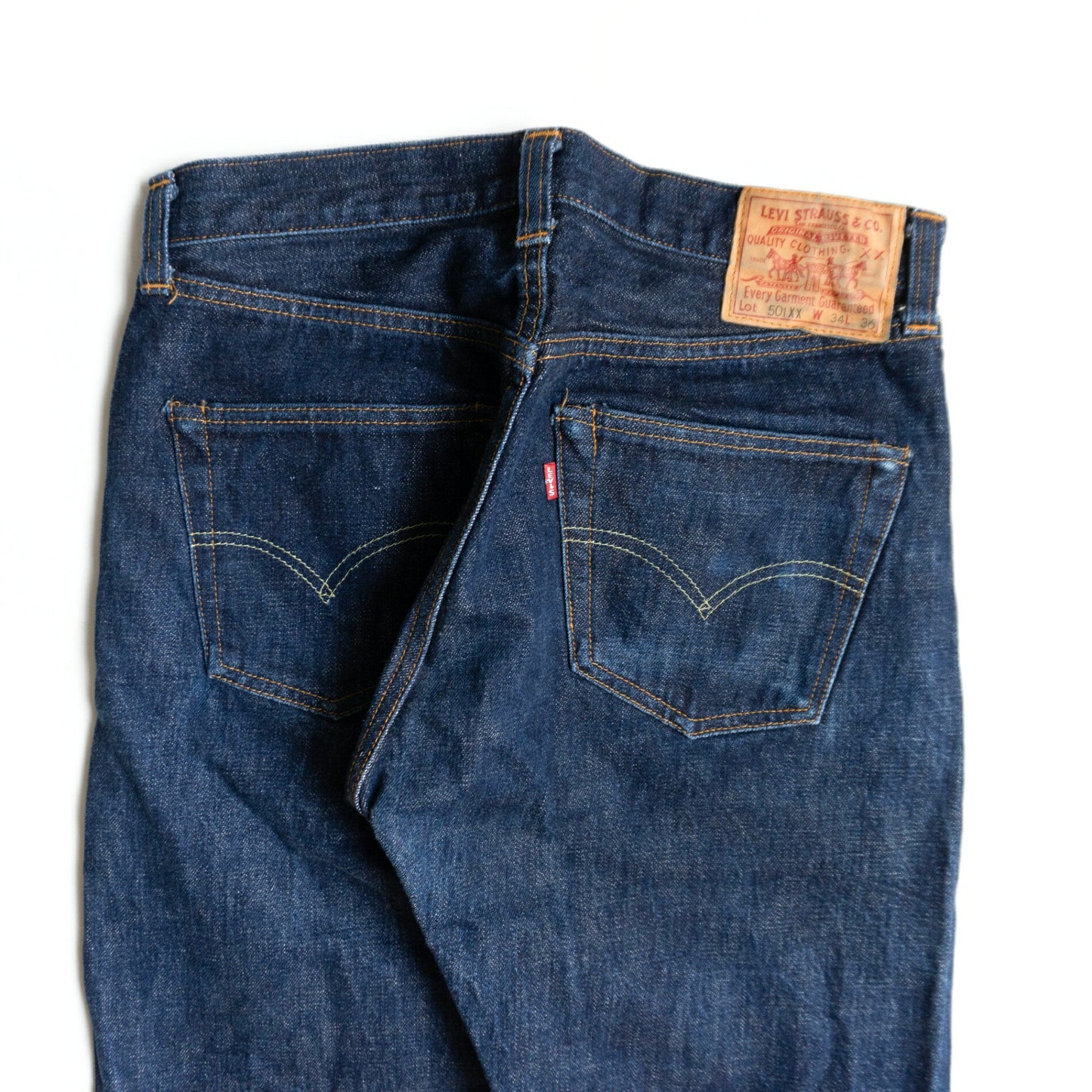 LEVI'S 47501 501XX Big E Valencia Jeans Size 34×36