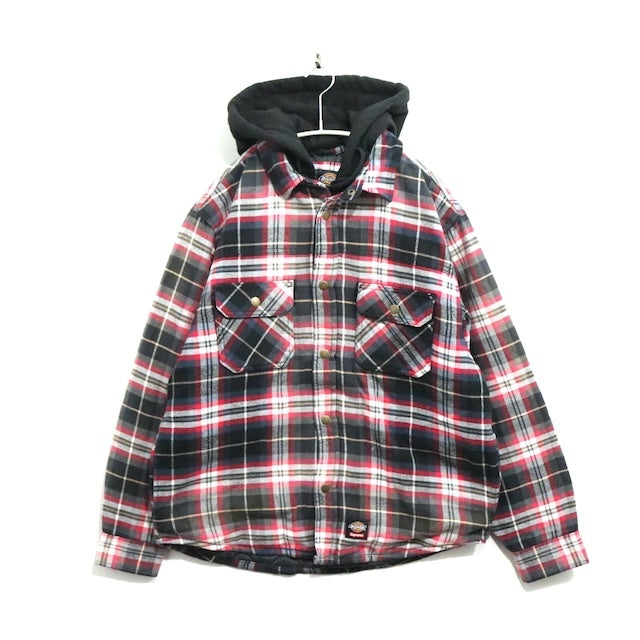 SUPREME x Dickies 25AW Lined Flannel Hoodie Red Size S