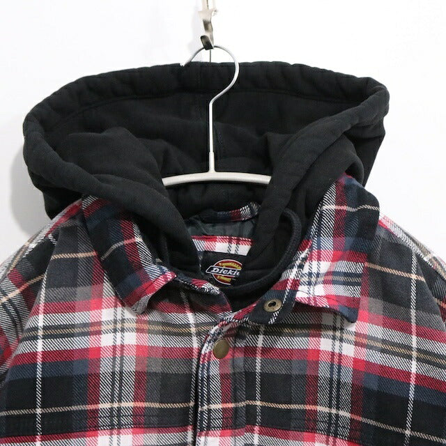 SUPREME x Dickies 25AW Lined Flannel Hoodie Red Size S