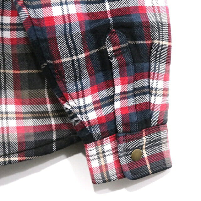SUPREME x Dickies 25AW Lined Flannel Hoodie Red Size S
