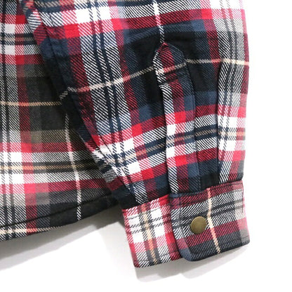 SUPREME x Dickies 25AW Lined Flannel Hoodie Red Size S