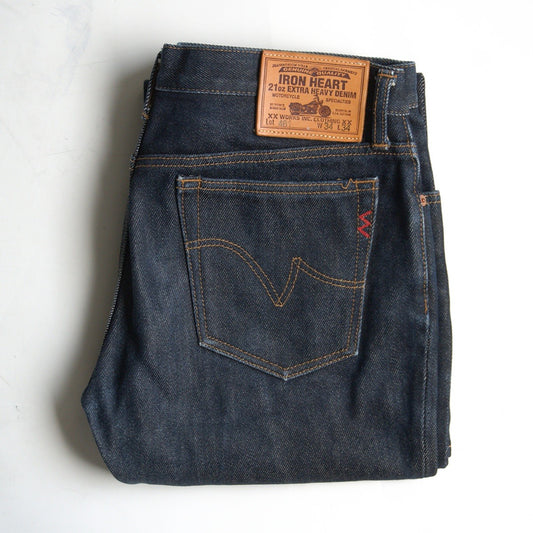 IRON HEART LOT 461 21oz Extra Heavy Bootcut Jeans Boots Size 34×34