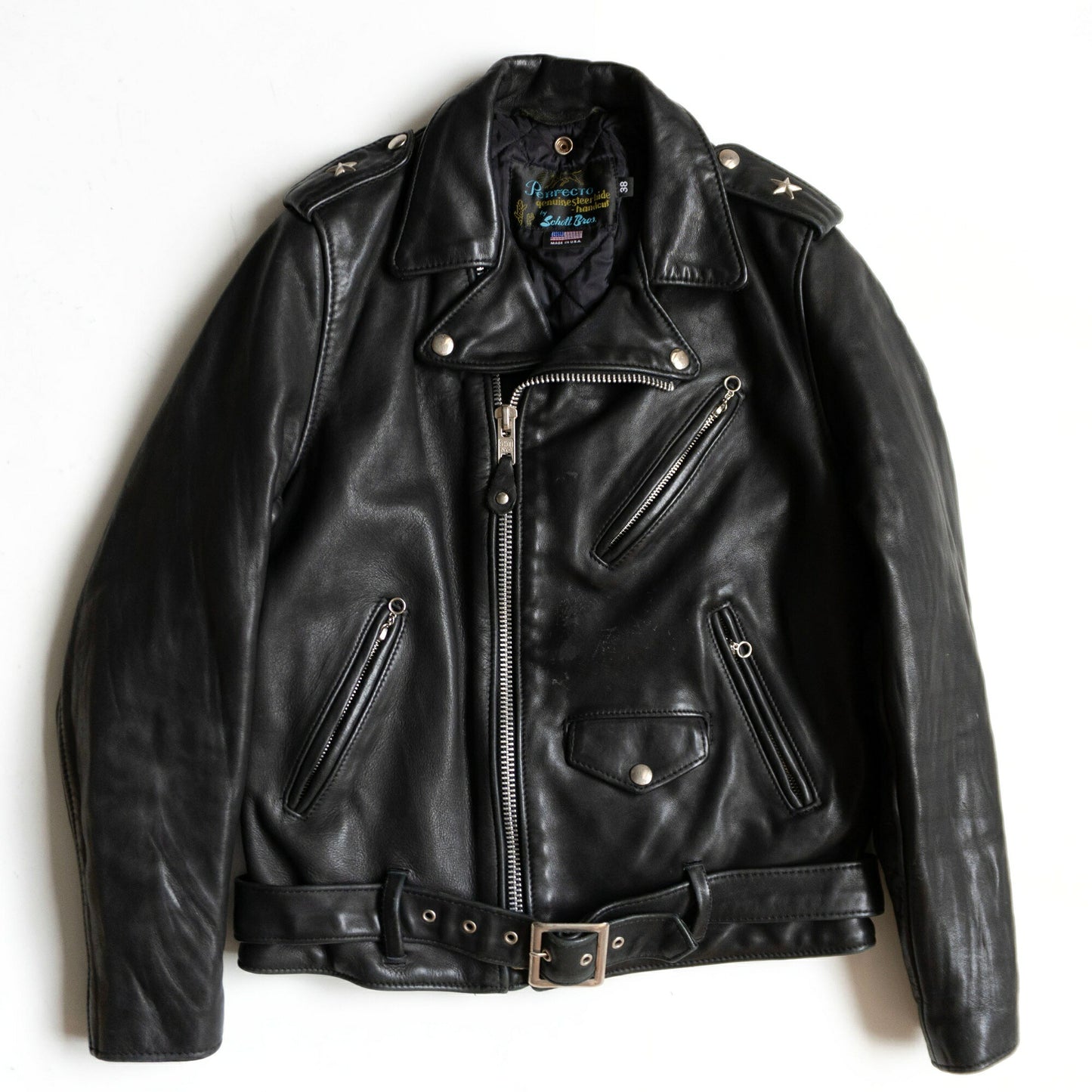 UNITED ARROWS SCHOTT 613UA One Star Rider Jacket Size M