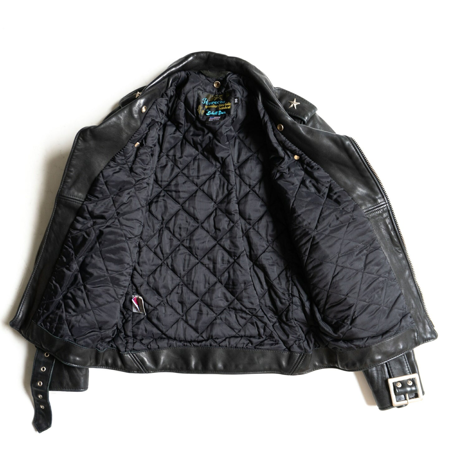 UNITED ARROWS SCHOTT 613UA One Star Rider Jacket Size M