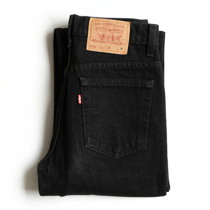 wss LEVI'S 506 Garment Dyed Black Denim USA Made Size M